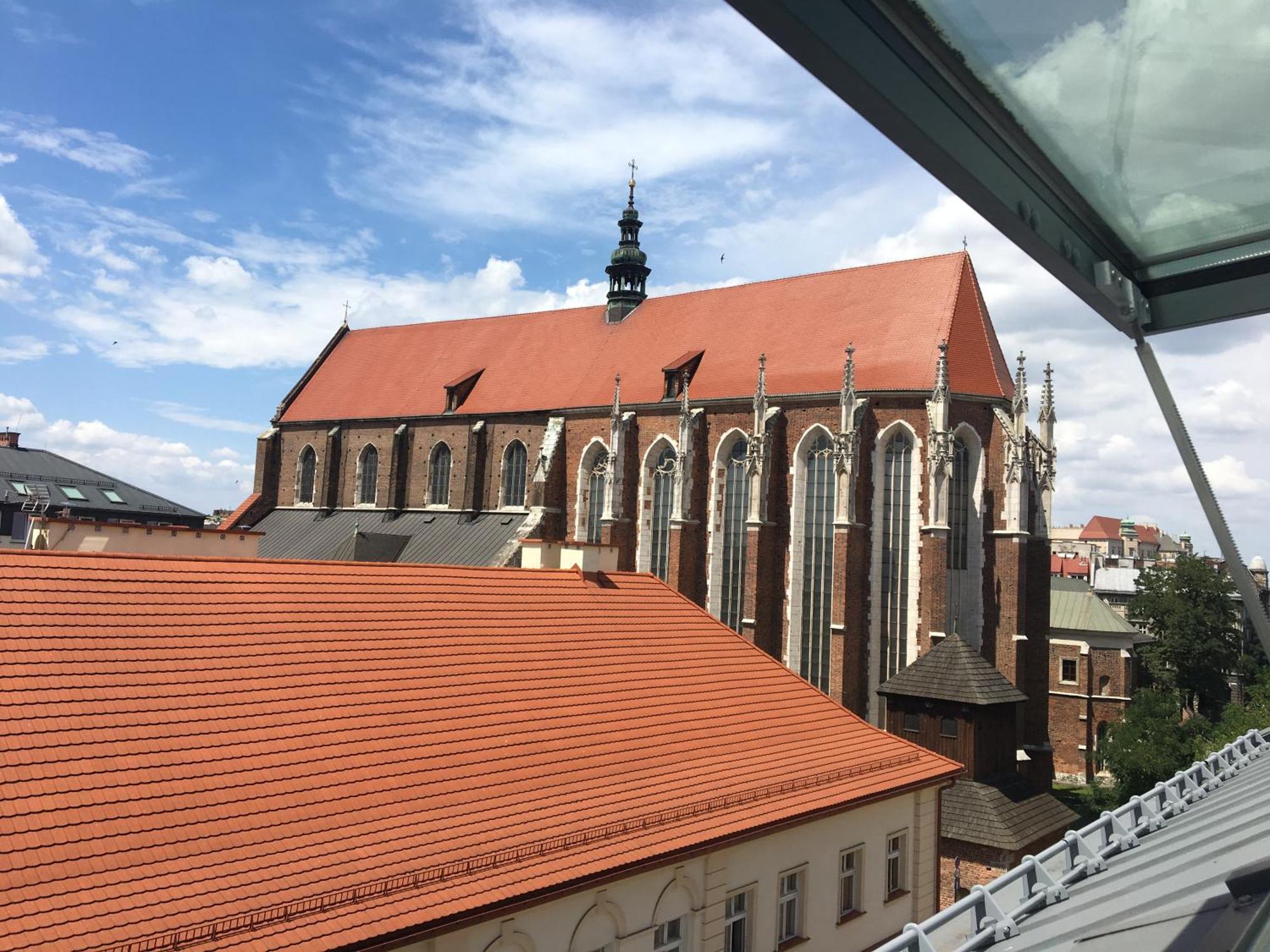 Central Penthouse With Terrace Krasków Exterior foto